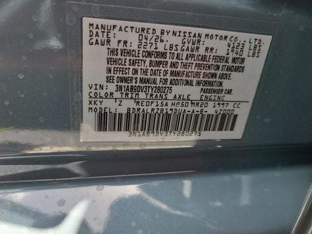 2026 Nissan Sentra SR