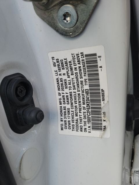 2019 Honda Civic LX