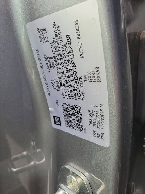 2023 Chevrolet Colorado Work Truck