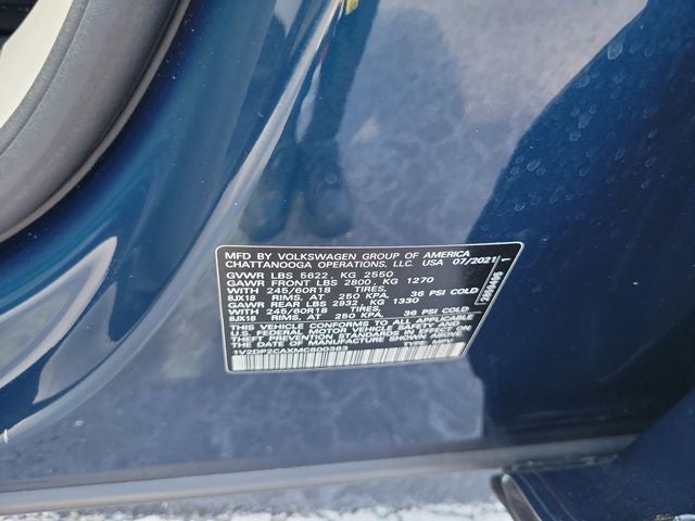 2021 Volkswagen Atlas 2.0T SE