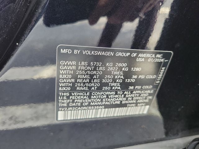 2024 Volkswagen Atlas 2.0T SE w/Technology