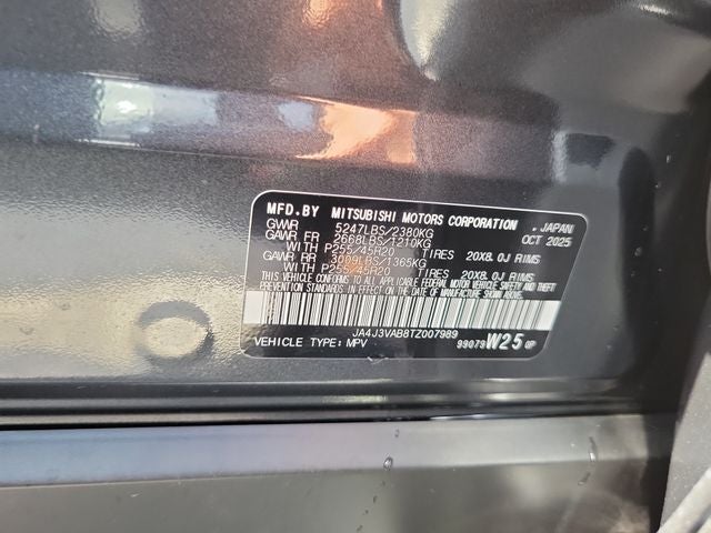 2026 Mitsubishi Outlander SE