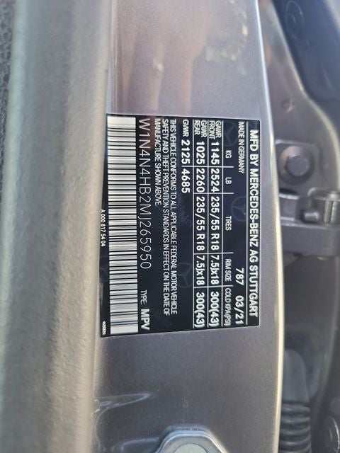 2021 Mercedes-Benz GLA GLA 250 4MATIC®