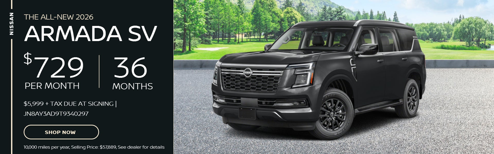2026 Armada SV at Nissan of Doral in Miami FL