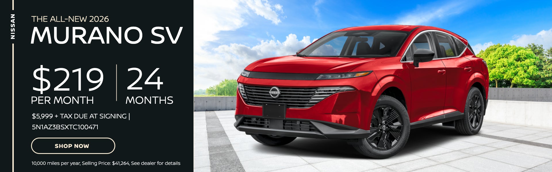 2026 Murano SV at Nissan of Doral in Miami FL