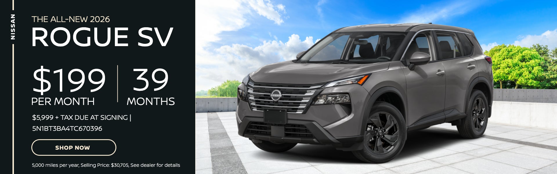 2026 Rogue SV at Nissan of Doral in Miami FL