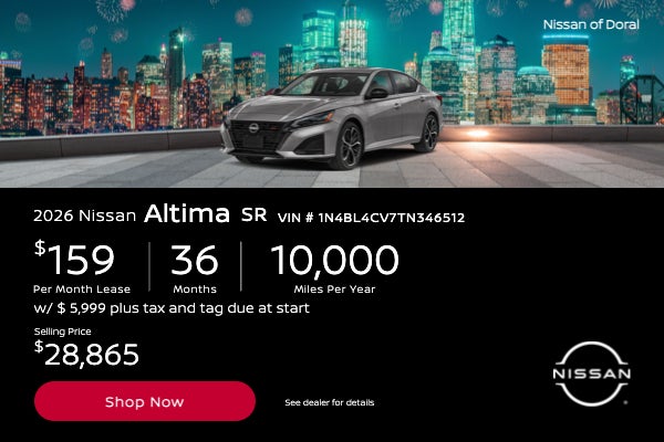 2026 Altima SR