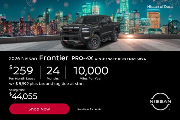 2026 Frontier PRO-4X