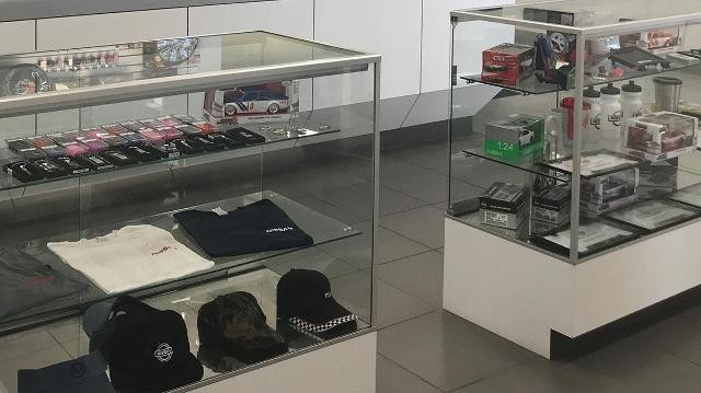 Merchandise for sale at Nissan of Doral's parts center in Miami FL