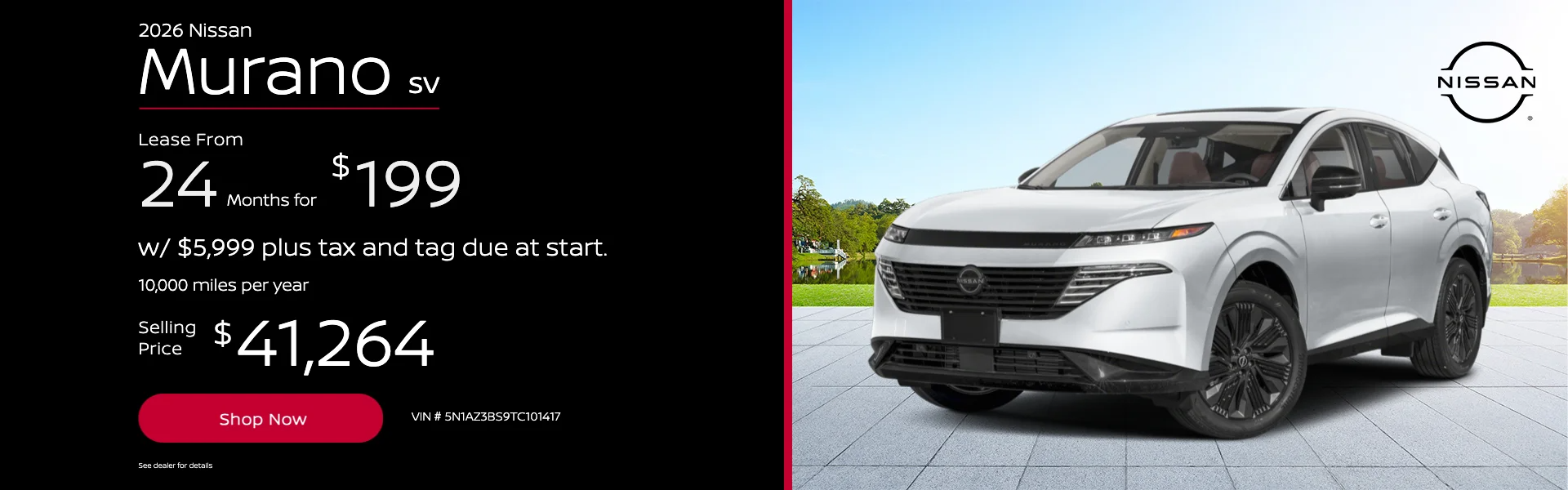 2026 Nissan Murano SV