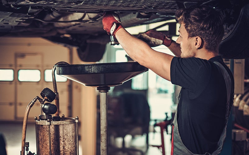 CONVENTIONAL OIL & FILTER CHANGE* - EXPRESS SERVICE